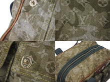 Load image into Gallery viewer, LOUIS VUITTON ルイヴィトン ジャスミン ハンドバッグ M95772 モノグラモフラージュ デニム カーキ 村上隆 廃盤 美品 中古 4c073579