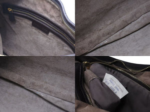 BOTTEGA VENETA ボッテガヴェネタ イントレチャート ホーボー ワンショルダーバッグ レザー ブラウン ゴールド金具 115653 美品 中古 4c073581