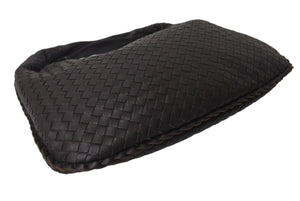 BOTTEGA VENETA ボッテガヴェネタ イントレチャート ホーボー ワンショルダーバッグ レザー ブラウン ゴールド金具 115653 美品 中古 4c073581