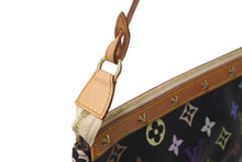 Load image into Gallery viewer, LOUIS VUITTON ルイヴィトン ポシェット アクセソワール アクセサリーポーチ M92648 モノグラムマルチ 村上隆 ブラック 美品 中古 4c073592