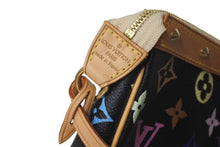 Load image into Gallery viewer, LOUIS VUITTON ルイヴィトン ポシェット アクセソワール アクセサリーポーチ M92648 モノグラムマルチ 村上隆 ブラック 美品 中古 4c073592