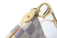 Load image into Gallery viewer, LOUIS VUITTON ルイヴィトン ポーチ チェーン ワンショルダー N60027 ポシェットミラMM ダミエアズール ベージュ 美品 中古 4c073597