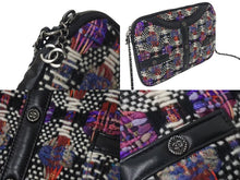 Load image into Gallery viewer, CHANEL シャネル ツイード ガール ココボタン チェーン ショルダーバッグ マルチカラー 23番台 ココマーク ロゴ 美品 中古 4c073598