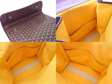 Load image into Gallery viewer, 極美品 GOYARD ゴヤール サンレジェ バックパック ゴヤールディンキャンバス シュヴロッシュカーフスキン バーガンディ シルバー金具 STLEGEMMLTY33CG33P SUT120190 中古 4c073607