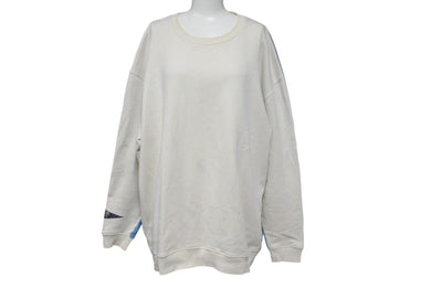 Kapital kountry キャピタル ボーンスウェット トレーナー骨 ホワイト ブルー イエロー EK1139 コットン サイズF 美品 中古 4c073609 
