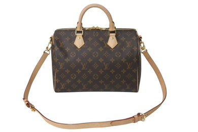極美品 LOUIS VUITTON ルイヴィトン ショルダーバッグ 2way M41112 スピーディバンドリエール30 モノグラム 中古 4c073619