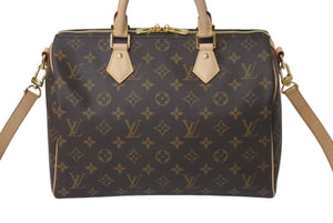 極美品 LOUIS VUITTON ルイヴィトン ショルダーバッグ 2way M41112 スピーディバンドリエール30 モノグラム 中古 4c073619