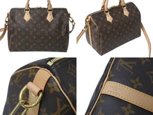 Load image into Gallery viewer, 極美品 LOUIS VUITTON ルイヴィトン ショルダーバッグ 2way M41112 スピーディバンドリエール30 モノグラム 中古 4c073619