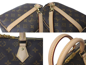 極美品 LOUIS VUITTON ルイヴィトン ショルダーバッグ 2way M41112 スピーディバンドリエール30 モノグラム 中古 4c073619