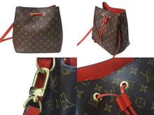 Load image into Gallery viewer, 極美品 LOUIS VUITTON ルイヴィトン モノグラム ネオノエ ショルダーバッグ バケットバッグ コクリコ M44021 ゴールド金具 中古 4c073622