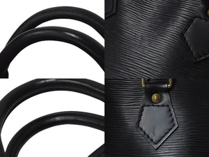 LOUIS VUITTON ルイヴィトン スピーディ25 ハンドバッグ M59022 エピレザー ブラック ゴールド金具 美品 中古 4c073623
