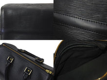 Load image into Gallery viewer, LOUIS VUITTON ルイヴィトン スピーディ25 ハンドバッグ M59022 エピレザー ブラック ゴールド金具 美品 中古 4c073623