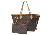 Load image into Gallery viewer, 極美品 LOUIS VUITTON ルイヴィトン ネヴァーフルMM トートバッグ M46987 モノグラム ブラウン ゴールド金具 美品 中古 4c073627