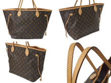 Load image into Gallery viewer, 極美品 LOUIS VUITTON ルイヴィトン ネヴァーフルMM トートバッグ M46987 モノグラム ブラウン ゴールド金具 美品 中古 4c073627