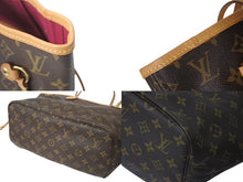 Load image into Gallery viewer, 極美品 LOUIS VUITTON ルイヴィトン ネヴァーフルMM トートバッグ M46987 モノグラム ブラウン ゴールド金具 美品 中古 4c073627