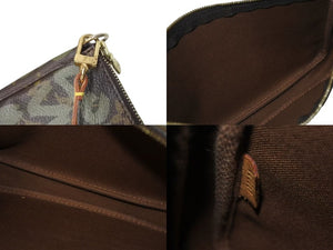 LOUIS VUITTON ルイヴィトン ポシェットアクセソワールモノグラムグラフィティ M92191 ハンドバッグ カーキ 美品 中古 4c073629