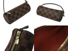 Load image into Gallery viewer, LOUIS VUITTON ルイヴィトン ハンドバッグ パピヨン30 ダミエキャンバス N51303 ブラウン ゴールド金具 美品 中古 4c073633