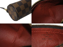 Load image into Gallery viewer, LOUIS VUITTON ルイヴィトン ハンドバッグ パピヨン30 ダミエキャンバス N51303 ブラウン ゴールド金具 美品 中古 4c073633