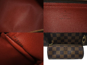 LOUIS VUITTON ルイヴィトン ハンドバッグ パピヨン30 ダミエキャンバス N51303 ブラウン ゴールド金具 美品 中古 4c073633