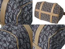 Load image into Gallery viewer, Christian Dior クリスチャンディオール トロッター ミニ ハンドバッグ ブラウン キャンバス レザー ロゴ ゴールド金具 良品 中古 4c073636
