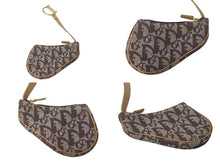 Load image into Gallery viewer, Christian Dior クリスチャンディオール トロッター ミニ ハンドバッグ ブラウン キャンバス レザー ロゴ ゴールド金具 良品 中古 4c073636