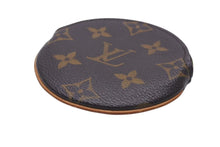 Load image into Gallery viewer, 極美品 LOUIS VUITTON ルイヴィトン コインケース ポルトモネロン モノグラムミニキャンバス ブラウン M61926 円形 中古 4c073646
