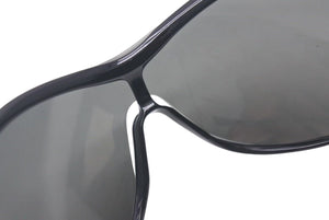 YVES SAINT LAURENT イヴサンローラン サングラス YSL6107/S サイズ125 ブラック プラスチック ラインストーン 美品 中古 4c073650 