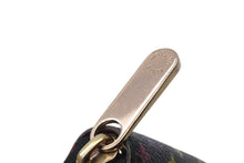 Load image into Gallery viewer, LOUIS VUITTON ルイヴィトン ジッピーウォレット 長財布 M60243 モノグラム マルチカラー ブラック 村上隆 美品 中古 4c073652