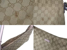 Load image into Gallery viewer, GUCCI グッチ sherry line shoulder bag シェリーラインショルダーバック GGキャンバス 189749 美品 中古 4c073660