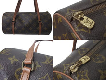 Load image into Gallery viewer, LOUIS VUITTON ルイヴィトン パピヨン26 ハンドバッグ M51386 モノグラム ブラウン ゴールド金具 美品 中古 4c073671