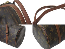 Load image into Gallery viewer, LOUIS VUITTON ルイヴィトン パピヨン26 ハンドバッグ M51386 モノグラム ブラウン ゴールド金具 美品 中古 4c073671