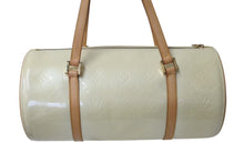Load image into Gallery viewer, 極美品 LOUIS VUITTON ルイヴィトン ベッドフォード ハンドバッグ M91006 モノグラムヴェルニ 筒型 ゴールド金具 イエロー 中古 4c073672