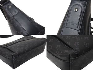 LOUIS VUITTON ルイヴィトン モノグラム エクリプス オディセ メッセンジャーPM ショルダーバッグ M44223 ブラック 美品 中古 4c073679