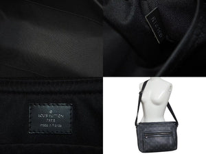 LOUIS VUITTON ルイヴィトン モノグラム エクリプス オディセ メッセンジャーPM ショルダーバッグ M44223 ブラック 美品 中古 4c073679