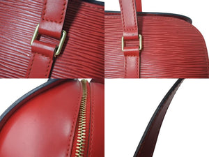 LOUIS VUITTON ルイヴィトン エピ スフロ ハンドバッグ レザー カスティリアンレッド M52227 エピレザー ゴールド金具 美品 中古 4c073680