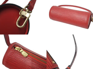 LOUIS VUITTON ルイヴィトン エピ スフロ ハンドバッグ レザー カスティリアンレッド M52227 エピレザー ゴールド金具 美品 中古 4c073680