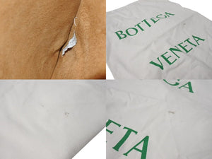 BOTTEGA VENETA ボッテガヴェネタ イントレチャート マキシ アルコ トートバッグ サンドベージュ レザー スウェード シルバー金具 美品 中古 4c073681