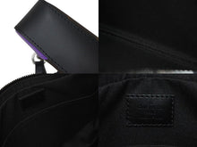 Load image into Gallery viewer, 極美品 LOUIS VUITTON ルイヴィトン モノグラム マカサー トリオ メッセンジャー ショルダーバッグ M46266 ブラウン パープル PVC レザー シルバー金具 中古 4c073682