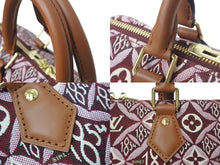 Load image into Gallery viewer, 極美品 LOUIS VUITTON ルイヴィトン スピーディ バンドリエール25 ハンドバッグ M57231 ブラウン ワインレッド ゴールド金具 中古 4c073685