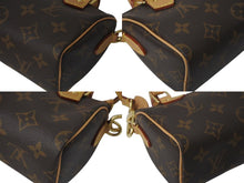 Load image into Gallery viewer, 極美品 LOUIS VUITTON ルイヴィトン ナノスピーディ ハンドバッグ 2WAYバッグ M81085 モノグラム PVC レザー 中古 4c073692
