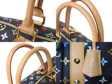 Load image into Gallery viewer, 極美品 LOUIS VUITTON ルイヴィトン キーポル45 ボストンバッグ M92640 モノグラム マルチカラー ブラック 村上隆 中古 4c073711