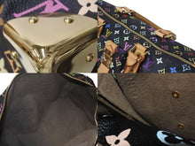 Load image into Gallery viewer, 極美品 LOUIS VUITTON ルイヴィトン キーポル45 ボストンバッグ M92640 モノグラム マルチカラー ブラック 村上隆 中古 4c073711