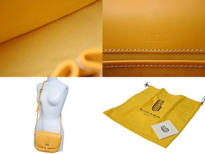 GOYARD ゴヤール ベルヴェデーレPM バッグ ショルダーバッグ BELVE3PMLTY08CG08P イエロー PVC レザー 美品 中古 4c073722