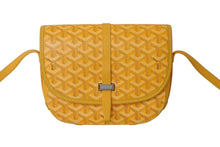 画像をギャラリービューアに読み込む, GOYARD ゴヤール ベルヴェデーレPM バッグ ショルダーバッグ BELVE3PMLTY08CG08P イエロー PVC レザー 美品 中古 4c073722