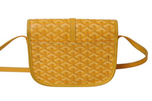 画像をギャラリービューアに読み込む, GOYARD ゴヤール ベルヴェデーレPM バッグ ショルダーバッグ BELVE3PMLTY08CG08P イエロー PVC レザー 美品 中古 4c073722