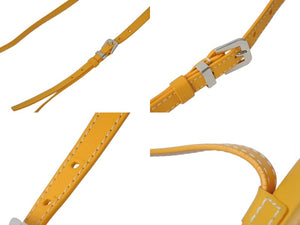 GOYARD ゴヤール ベルヴェデーレPM バッグ ショルダーバッグ BELVE3PMLTY08CG08P イエロー PVC レザー 美品 中古 4c073722