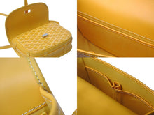 画像をギャラリービューアに読み込む, GOYARD ゴヤール ベルヴェデーレPM バッグ ショルダーバッグ BELVE3PMLTY08CG08P イエロー PVC レザー 美品 中古 4c073722