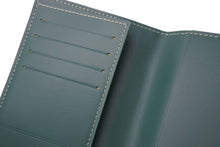 Load image into Gallery viewer, 新品未使用 GOYARD ゴヤール パスケース パスポートケース グルネル PVCコーティングキャンバス グリーン 中古 4c073727