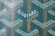 Load image into Gallery viewer, 新品未使用 GOYARD ゴヤール ヴィクトワール ウォレット 二つ折り財布 グリーン ゴヤールディンキャンバス 中古 4c073729