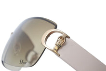 Load image into Gallery viewer, Christian Dior クリスチャンディオール DIOR BUCKLE 1 ディオールバックル1 サングラス QBR2K 120 ホワイト ブラウン 美品 中古 4c073733